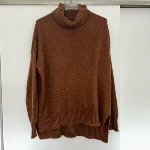 Saks Fifth Avenue Cashmere Cowl Neck Sweater with Oversized Fit